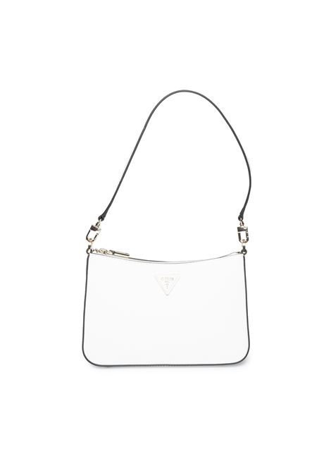 white jazlynn eco shoulder bag GUESS | HWEZG952317ECO JAZL YNN-WHI